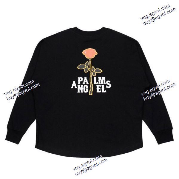 最旬アイテム Palm Angels 2020秋冬 長袖Tシャツ パーム エンジェルスコピー